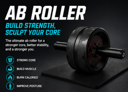 Dual-Wheel Ab Roller Kit
